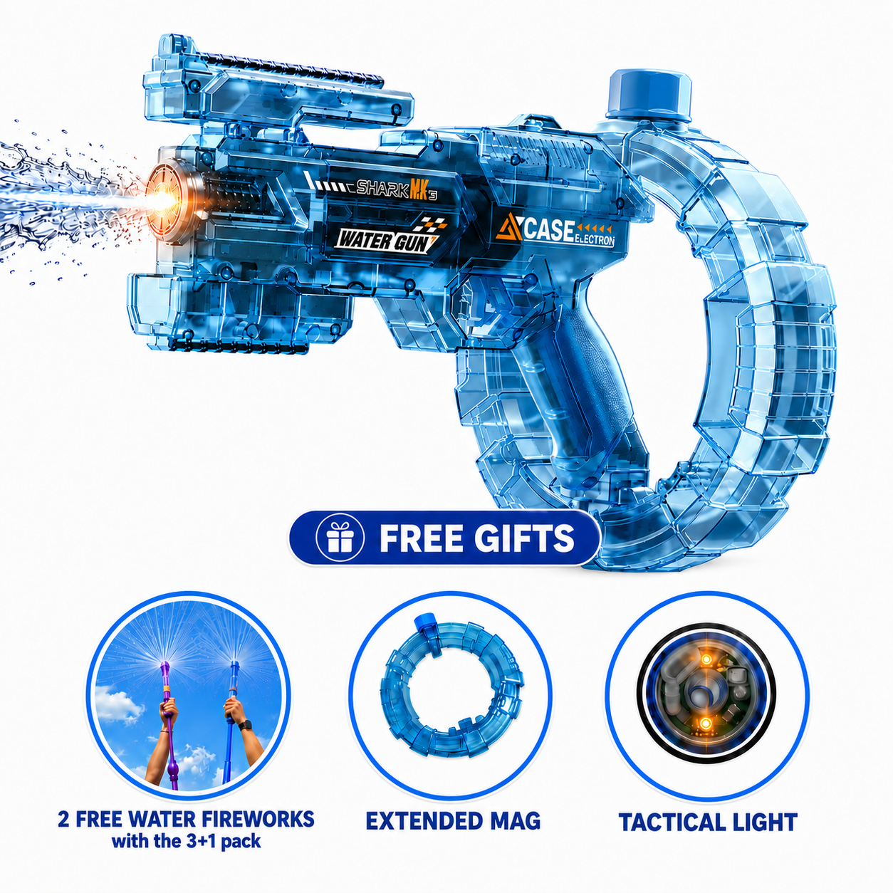 Pistola de Agua Eléctrica ThunderJet™