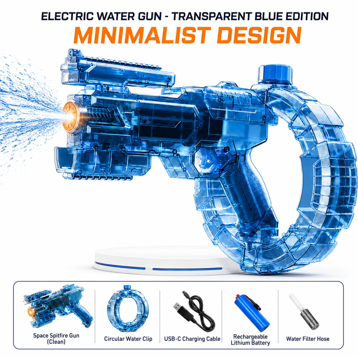 Pistola de Agua Eléctrica ThunderJet™